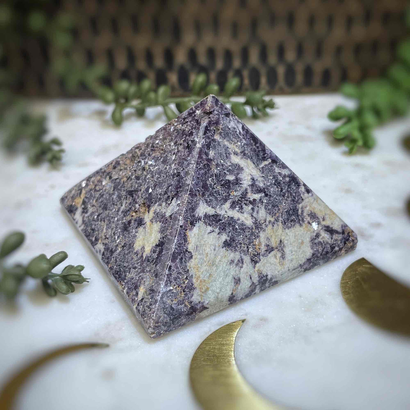 Lepidolite - Pyramid