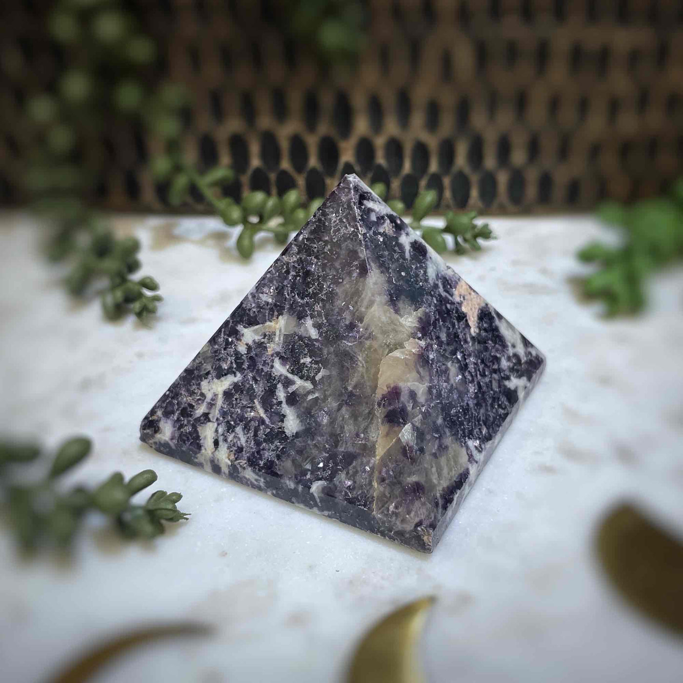 Lepidolite - Pyramid