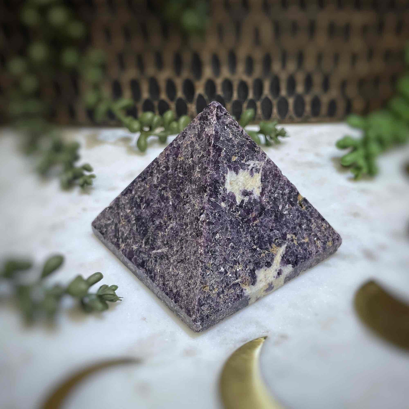 Lepidolite - Pyramid