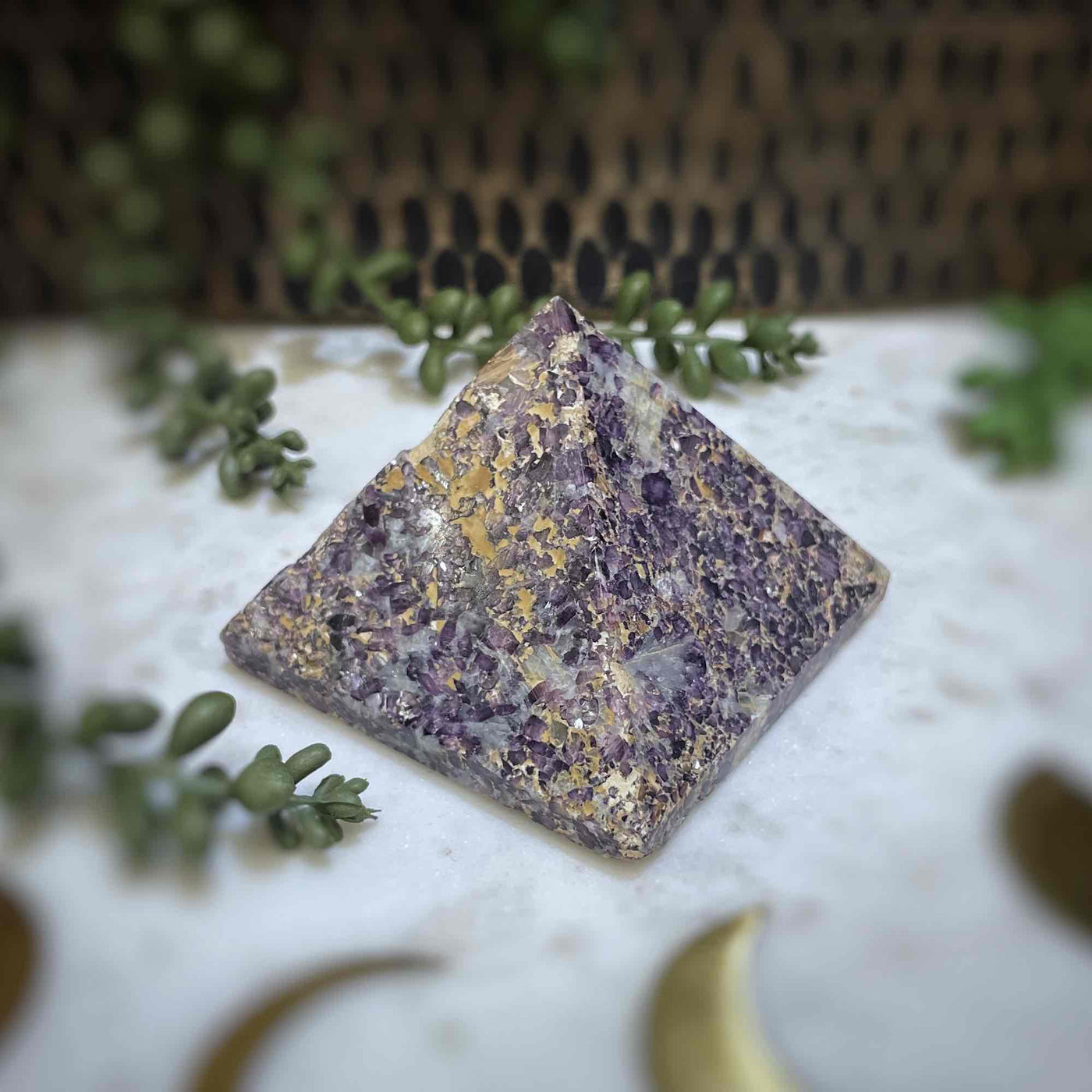 Lepidolite - Pyramid