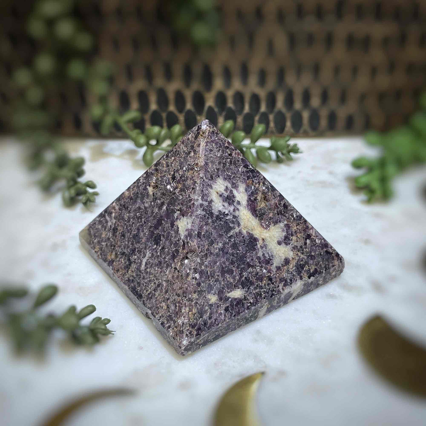 Lepidolite - Pyramid