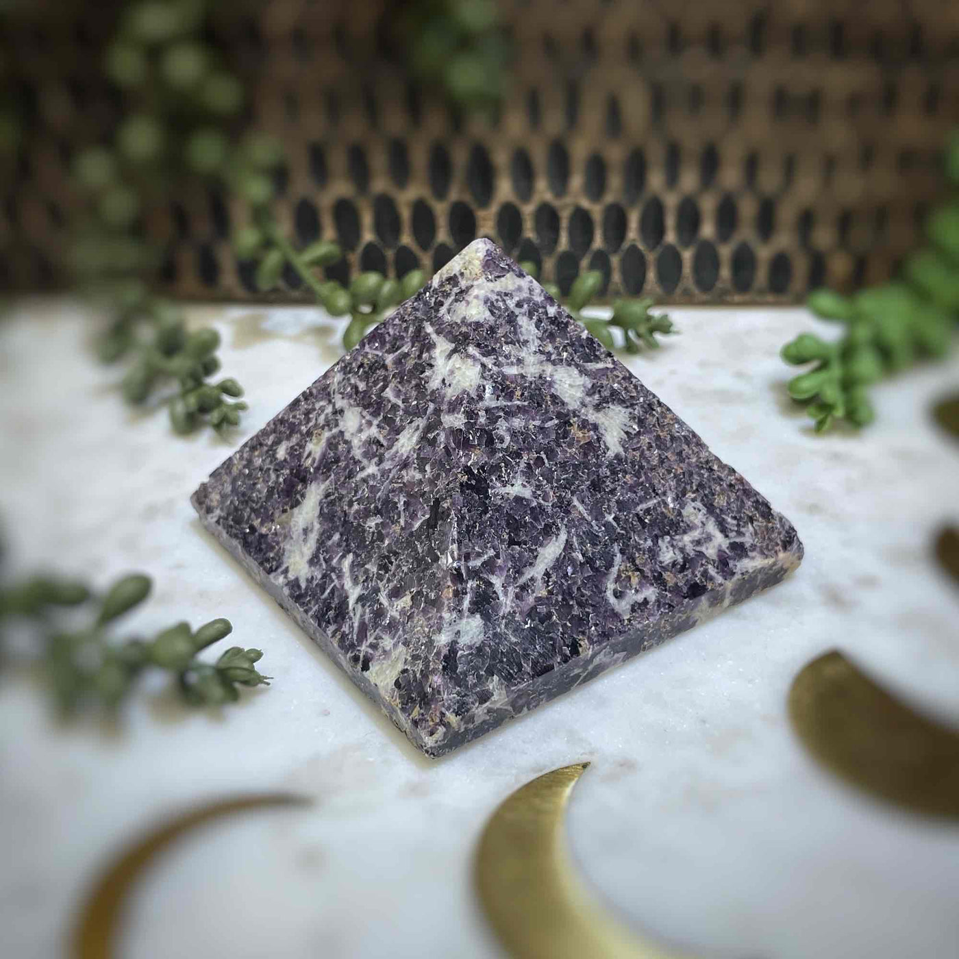 Lepidolite - Pyramid