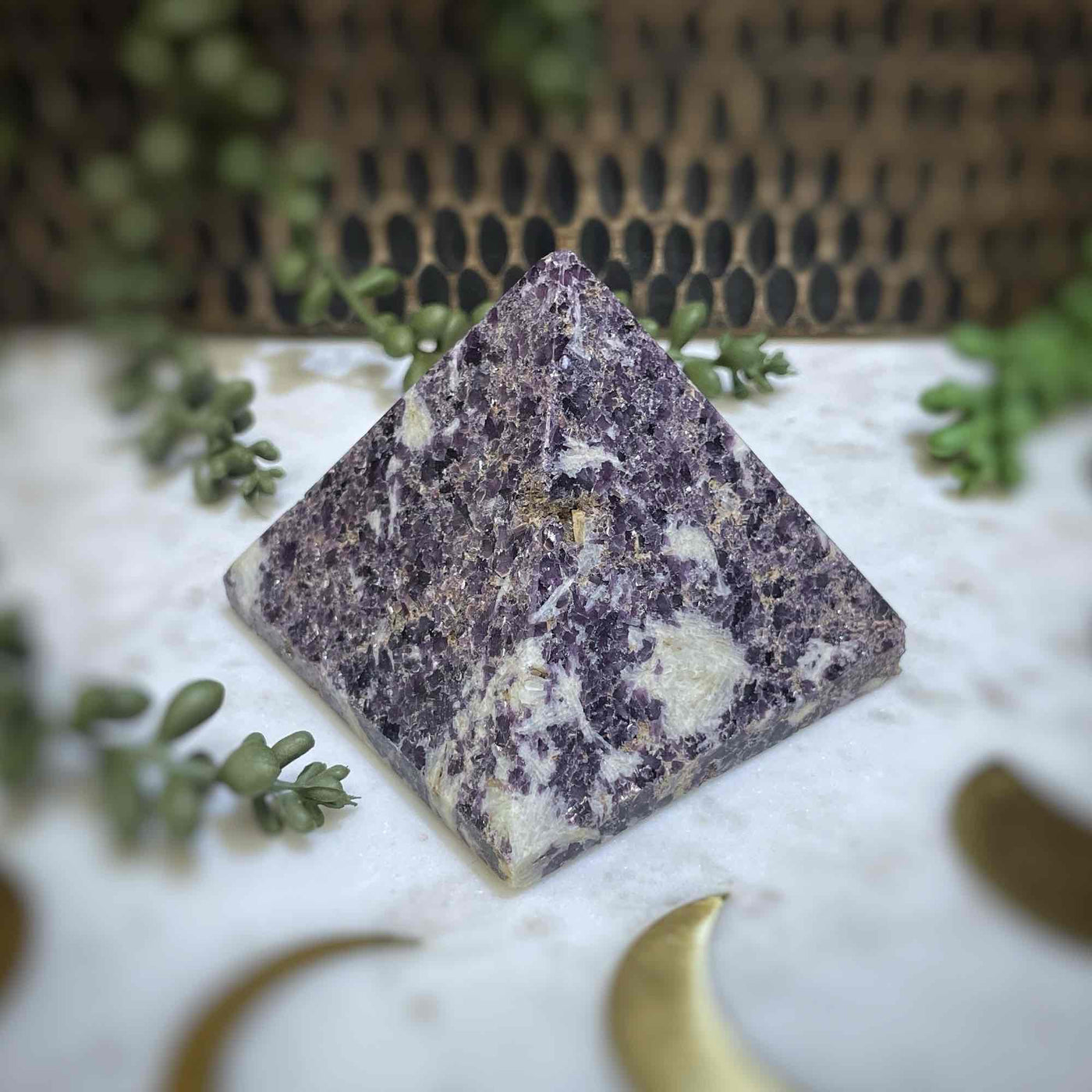 Lepidolite - Pyramid