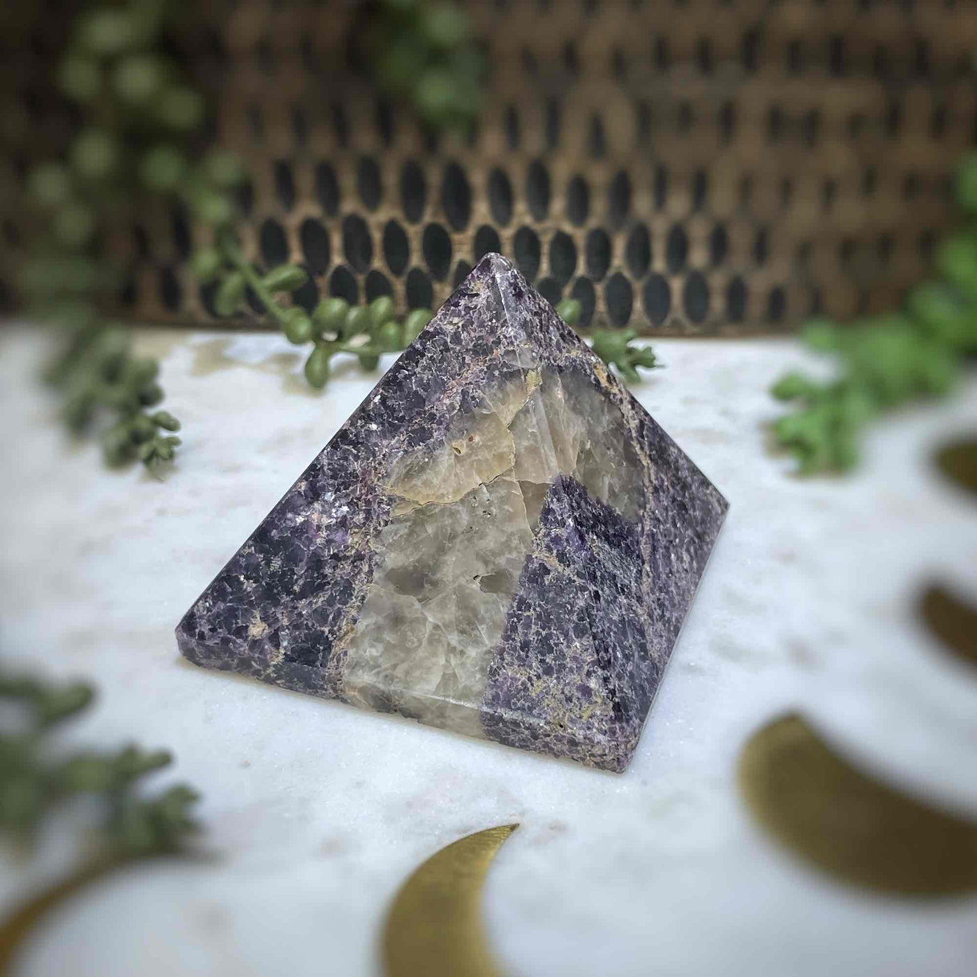 Lepidolite - Pyramid