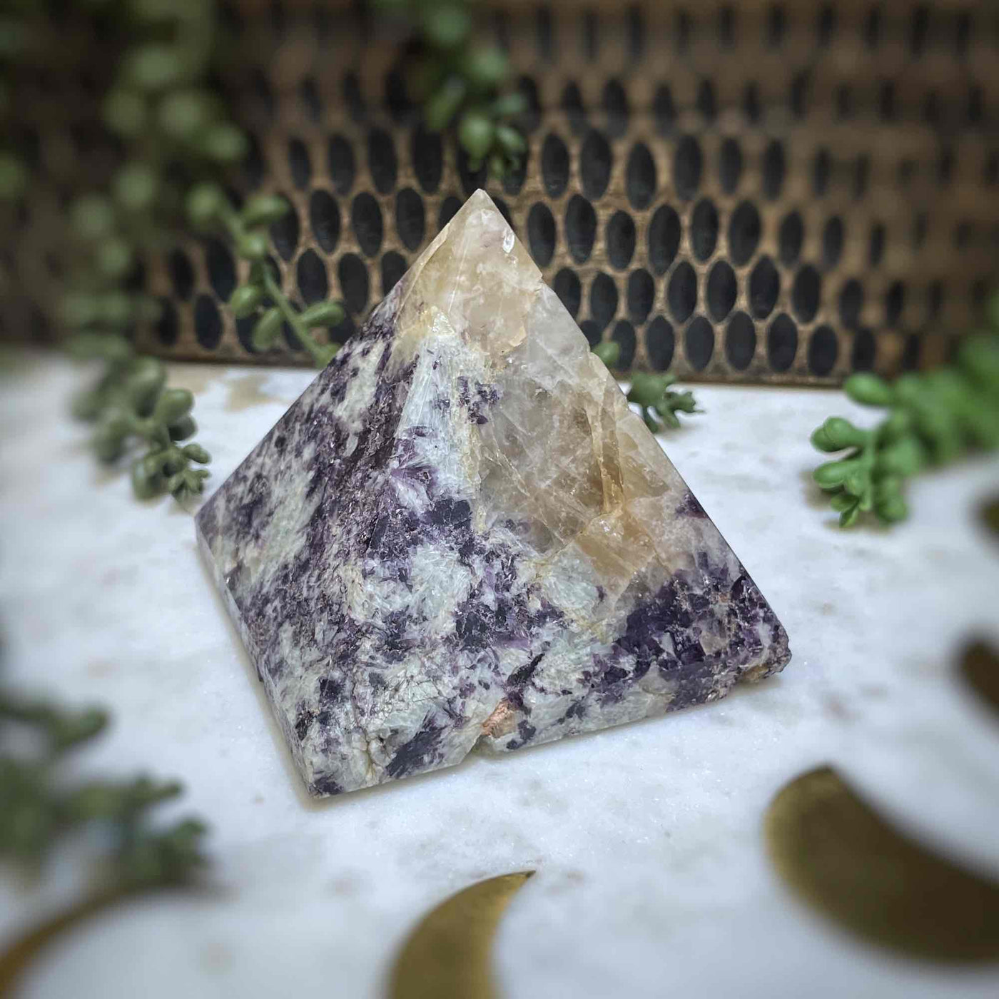 Lepidolite - Pyramid