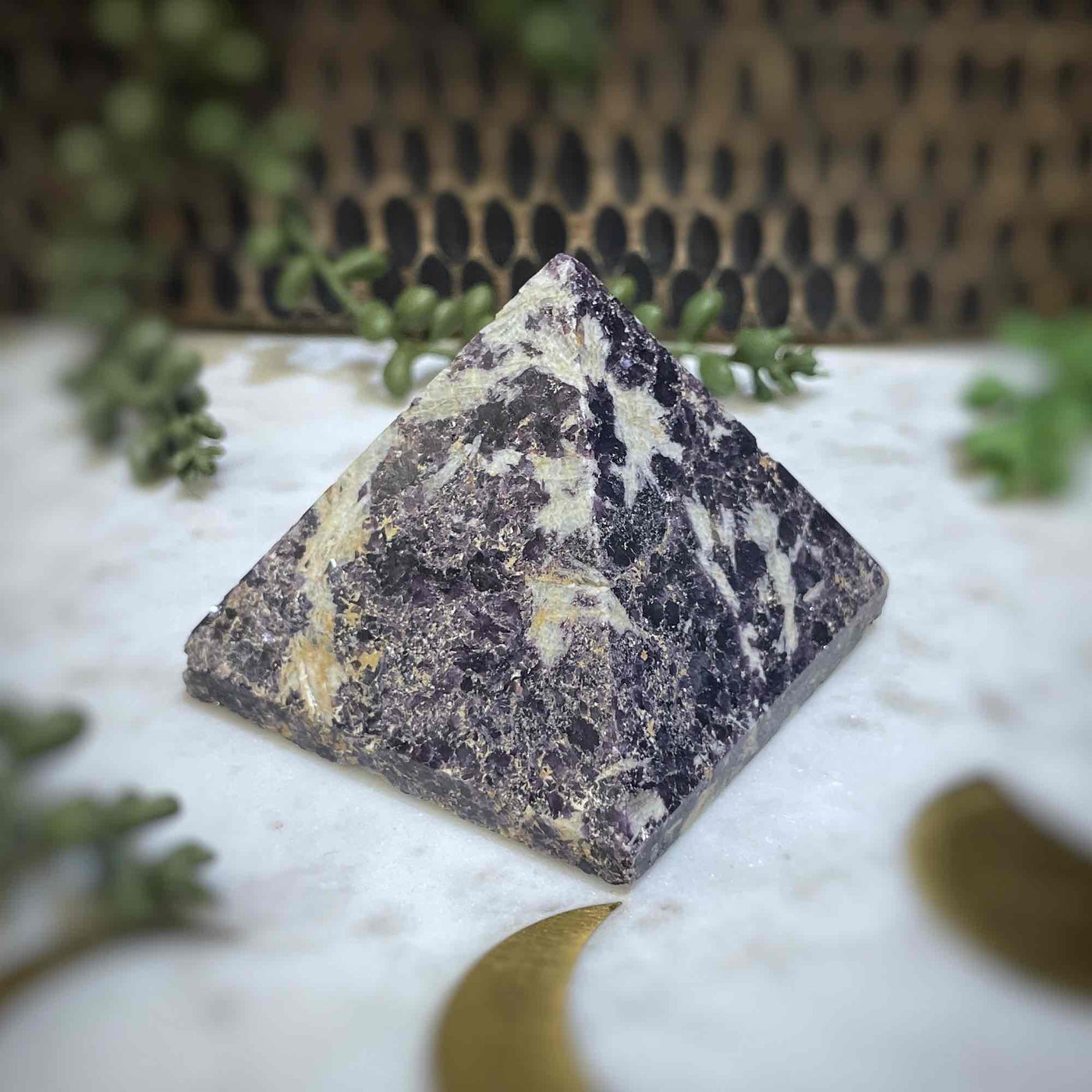 Lepidolite - Pyramid