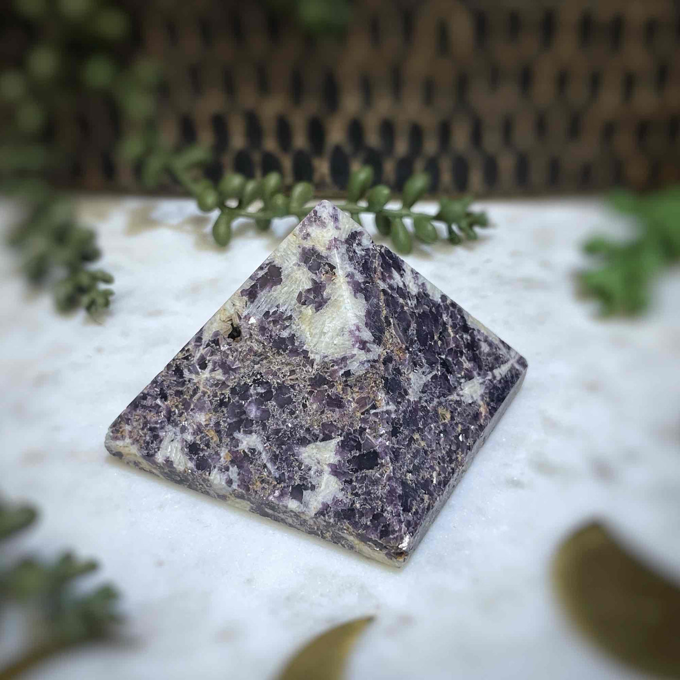 Lepidolite - Pyramid