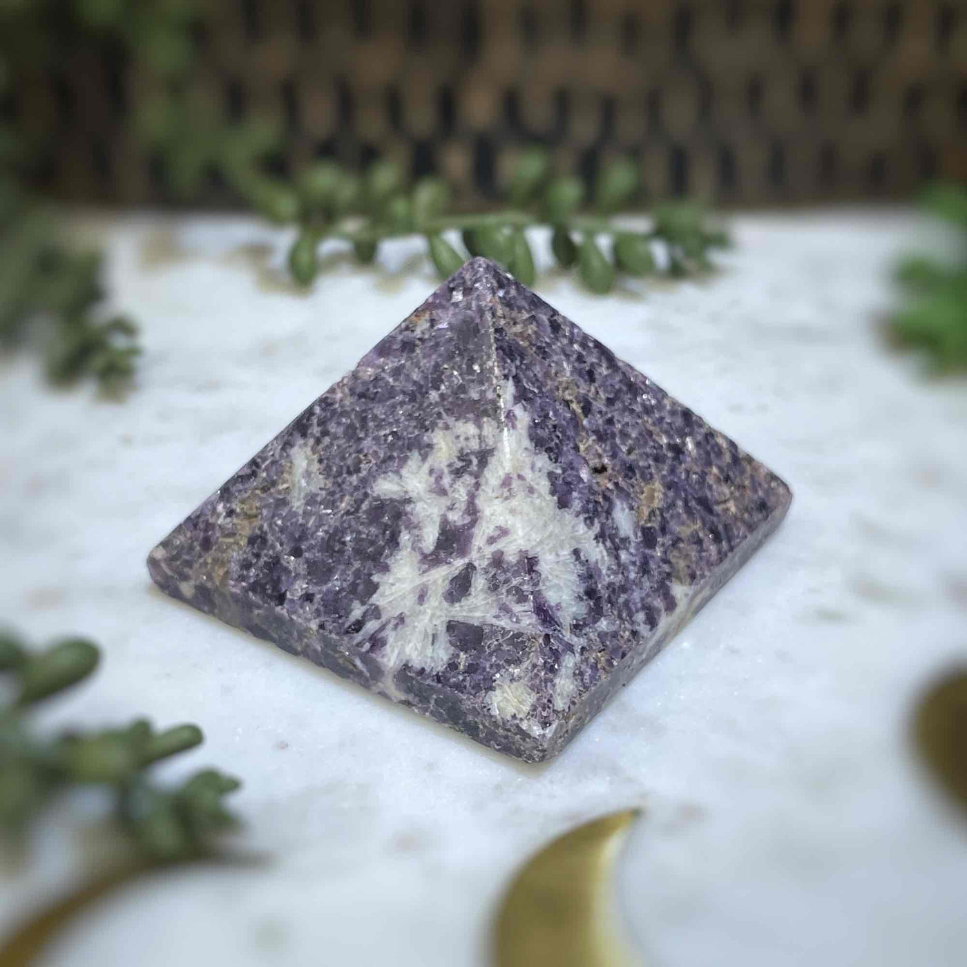 Lepidolite - Pyramid