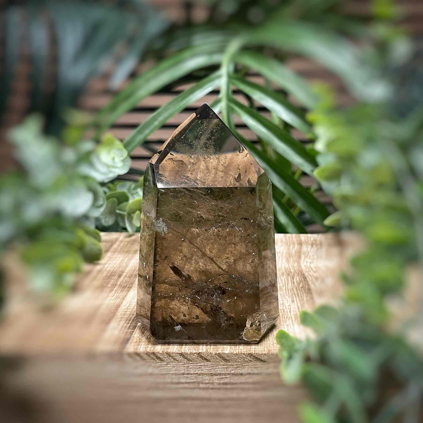 Smoky Quartz - Tower, Point, Obelisk