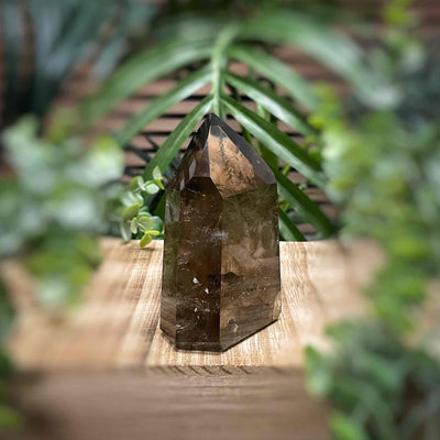 Smoky Quartz - Tower, Point, Obelisk