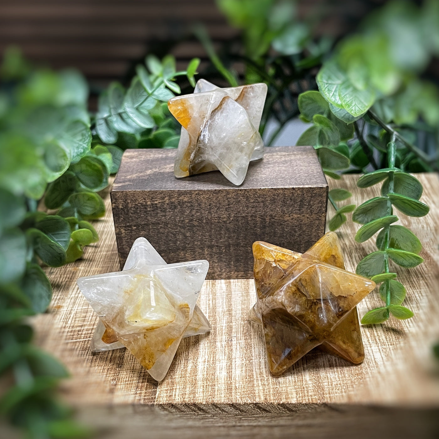 Golden Healer - Merkaba - 1.4" - 1.65"