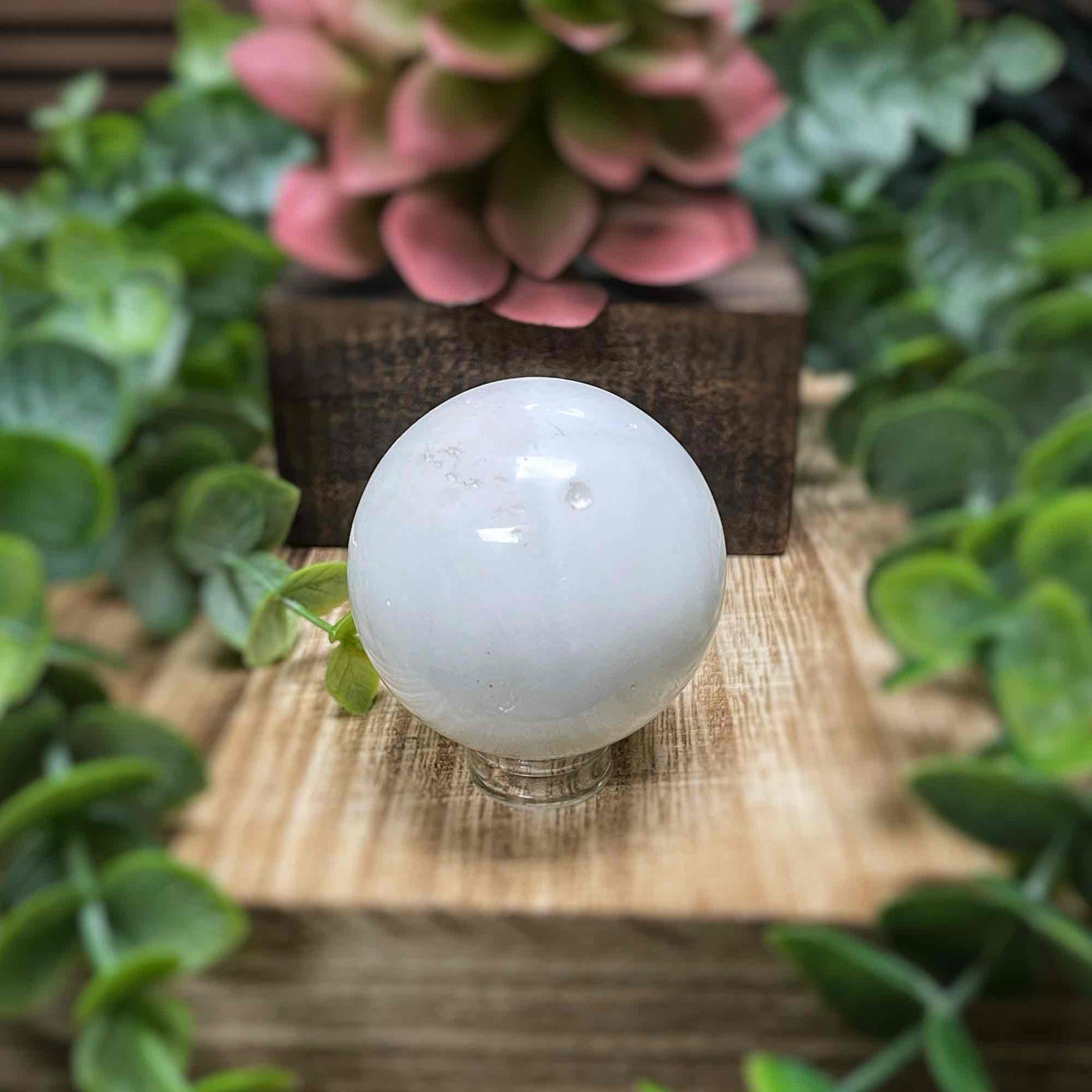Snow Agate - Sphere - 1.6" - 1.8"