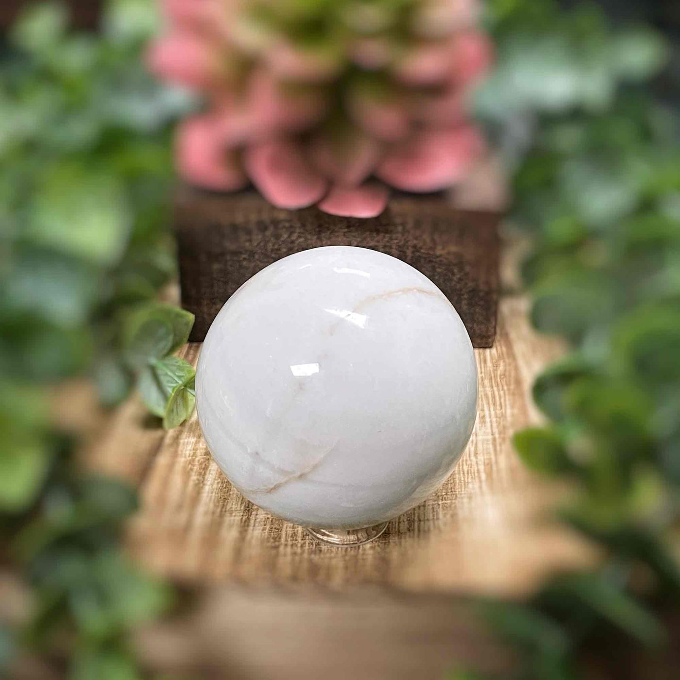 Snow Agate - Sphere - 1.6" - 1.8"