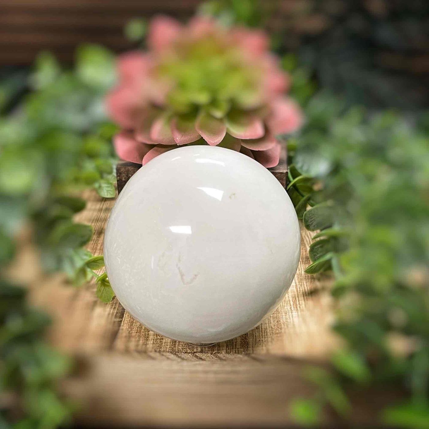 Snow Agate - Sphere - 2.5" - 2.6"