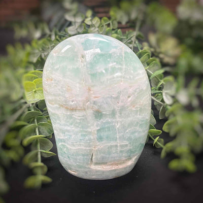 Caribbean Blue Calcite - Freeform - qq594