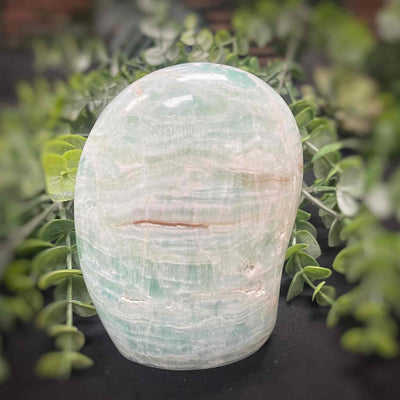 Caribbean Blue Calcite - Freeform - qq594
