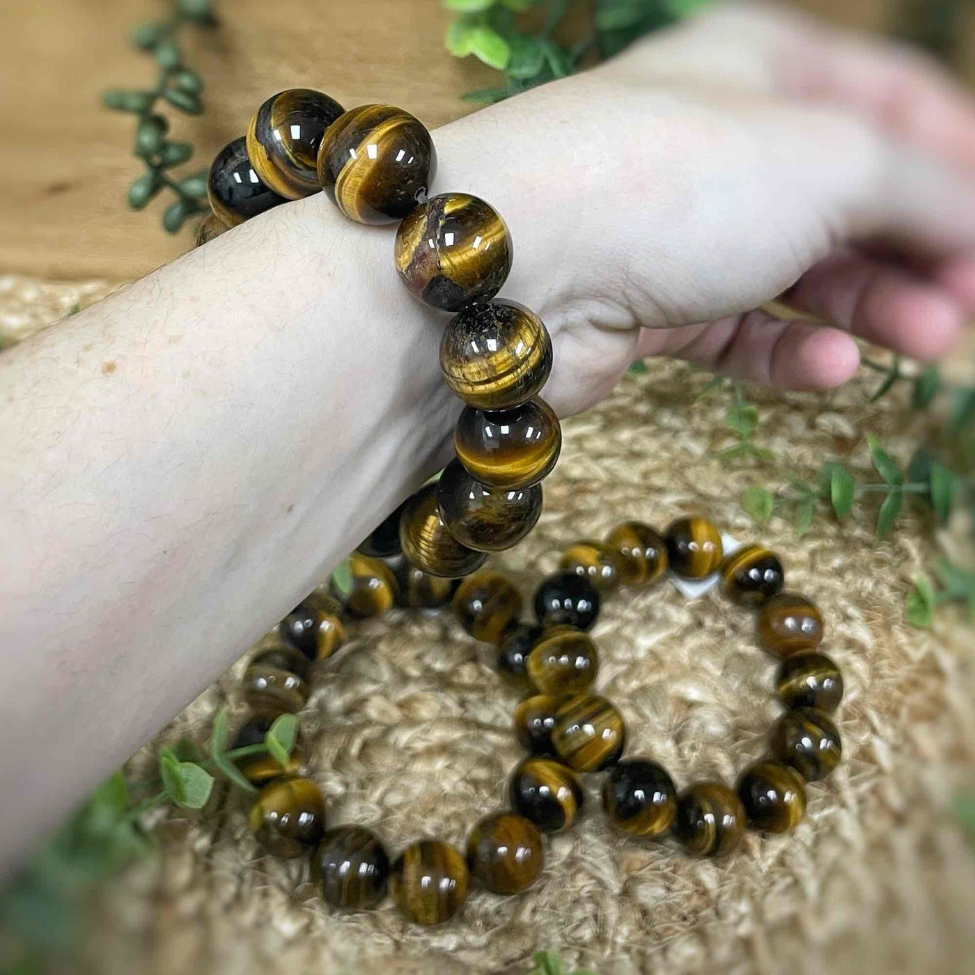 Tiger Eye - Bracelet  - 16mm