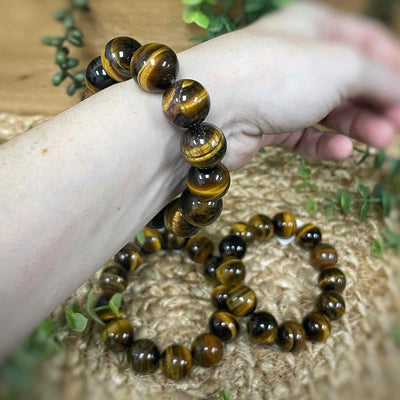 Tiger Eye - Bracelet  - 16mm