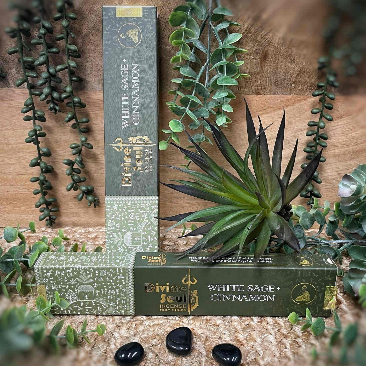 White Sage + Cinnamon - Divine Soul - Incense