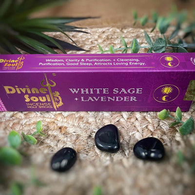 White Sage +  Lavender - Divine Soul - Incense