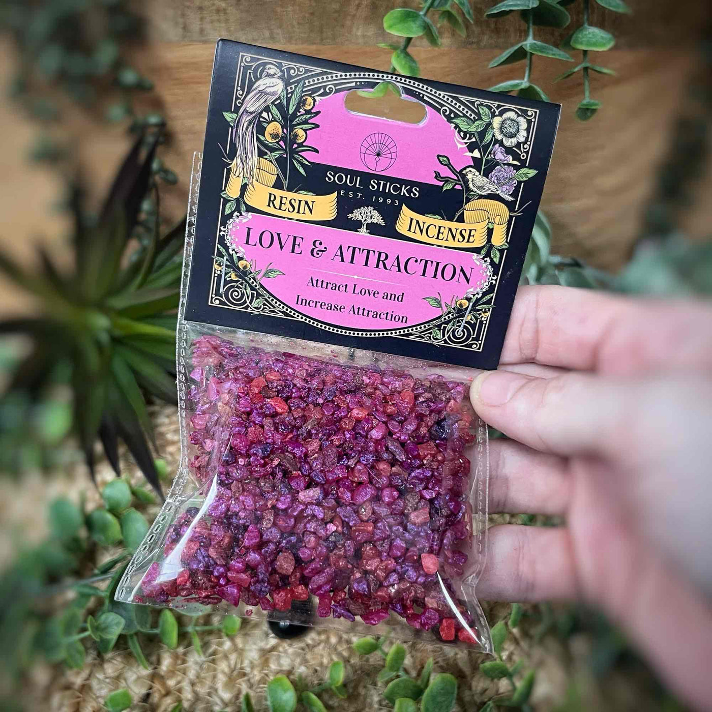 Love & Attraction Resin Incense Pack (1 oz.)