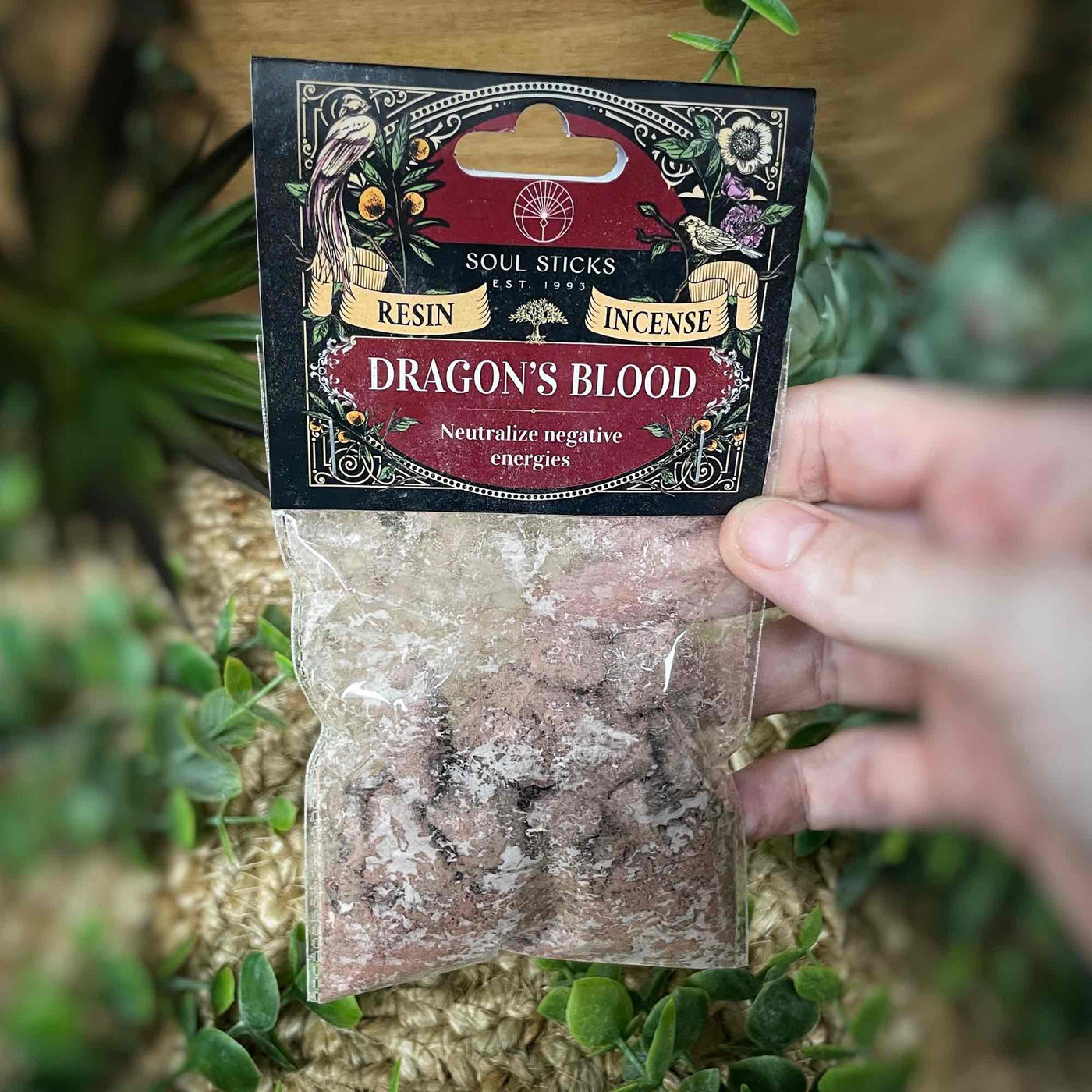 Dragon's Blood Resin Incense Pack (1 oz.)
