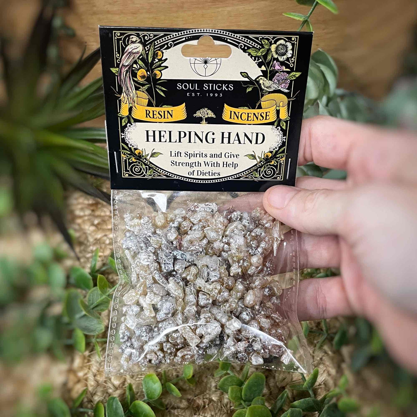 Helping Hand Resin Incense Pack (1 oz.)