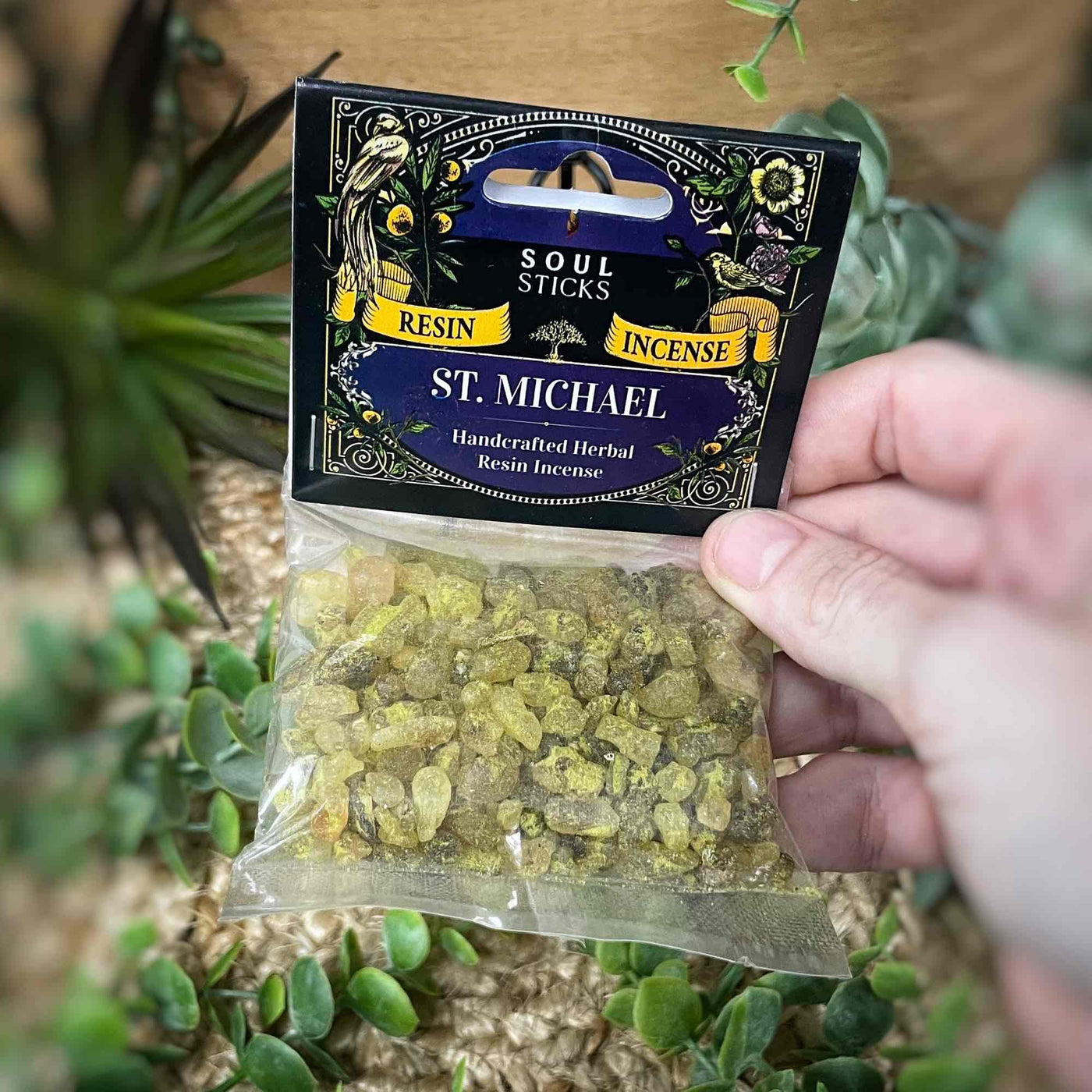 St. Michael Resin Incense Pack (1 oz.)