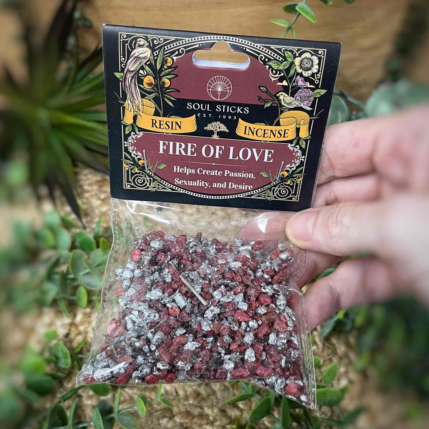 Fire of Love Resin Incense Pack (1 oz.)