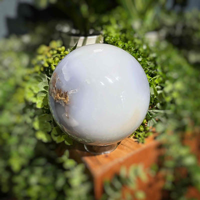 Blue Chalcedony - Sphere