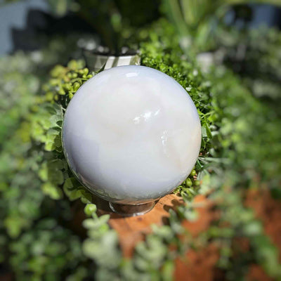 Blue Chalcedony - Sphere