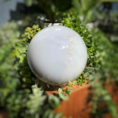 Blue Chalcedony - Sphere
