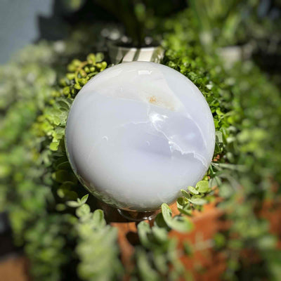 Blue Chalcedony - Sphere