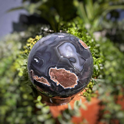 Blue Chalcedony - Sphere