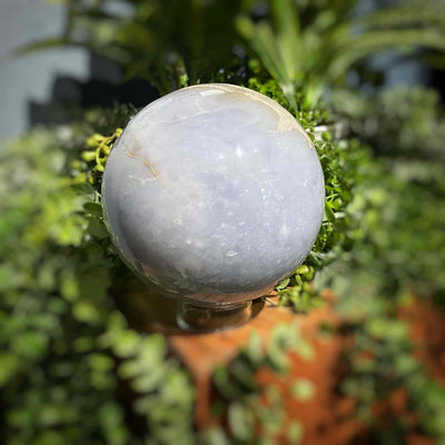 Blue Chalcedony - Sphere