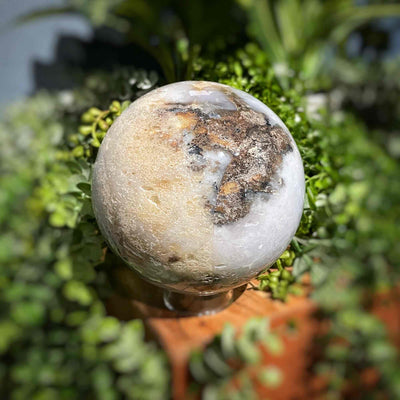 Blue Chalcedony - Sphere