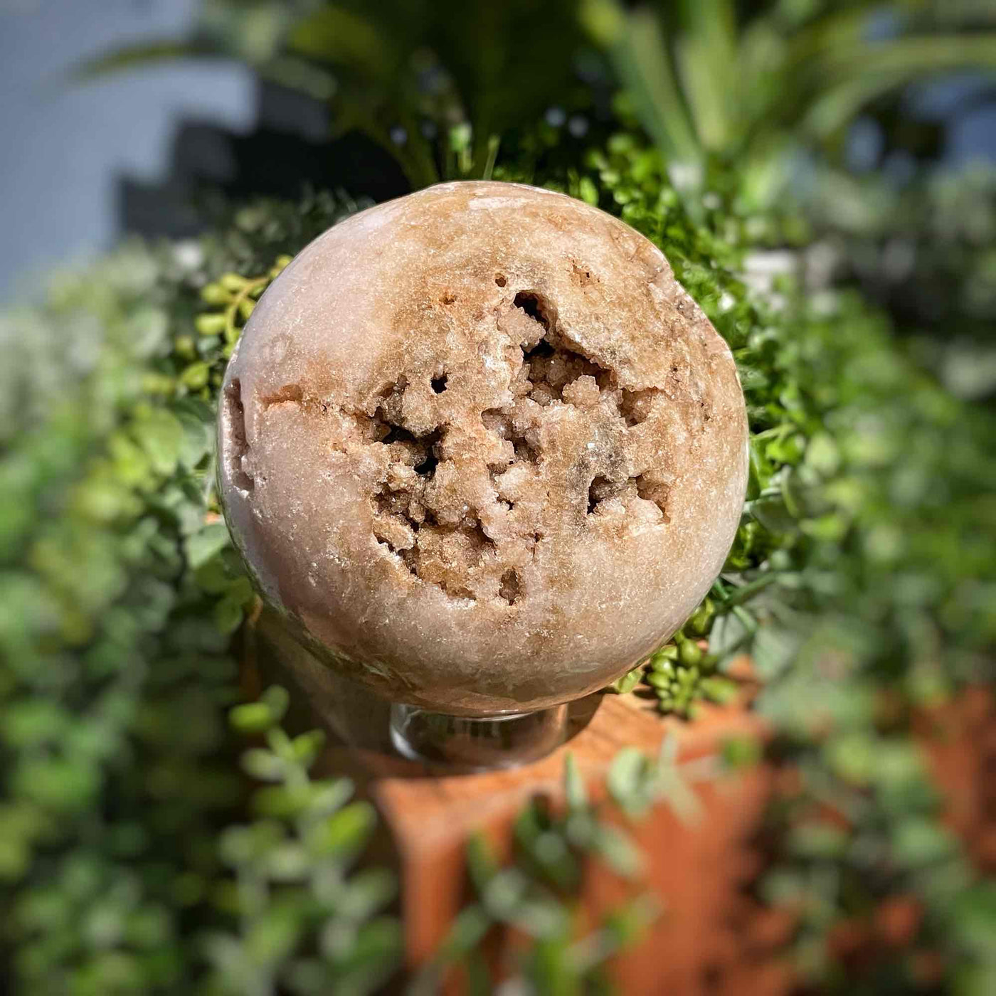 Pink Amethyst - Large Sphere