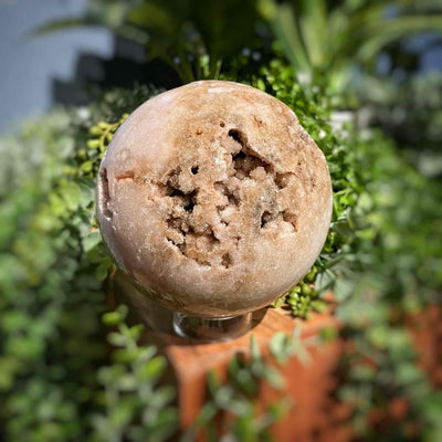 Pink Amethyst - Large Sphere