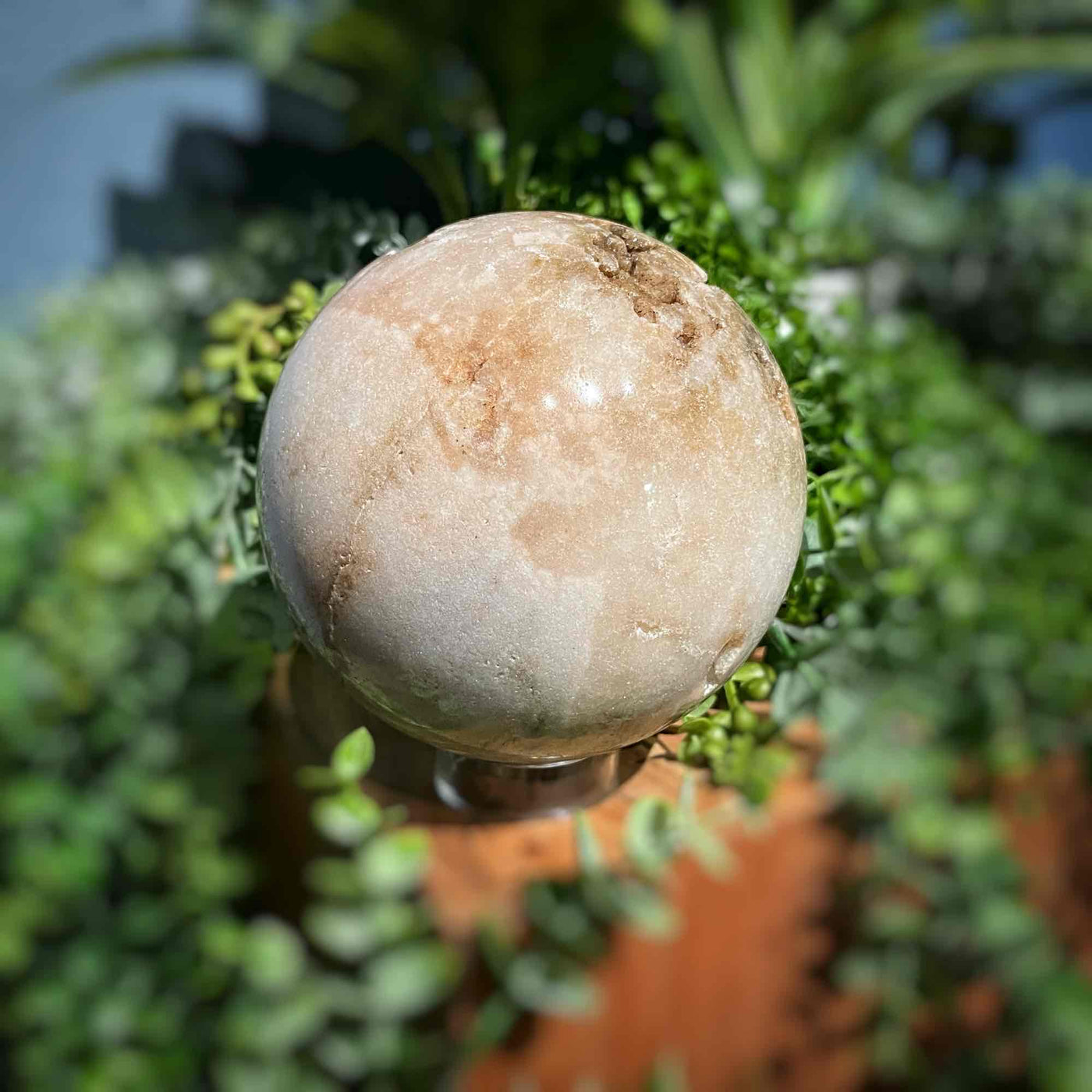 Pink Amethyst - Large Sphere