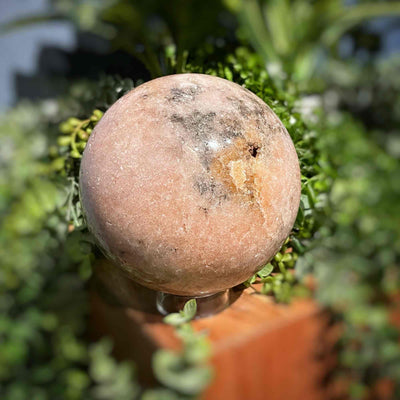 Pink Amethyst - Large Sphere