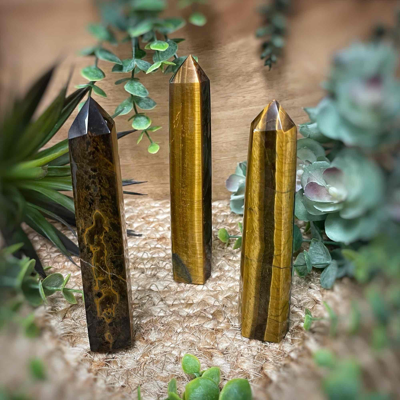 Tiger's Eye - Tower, Point, Obelisk
