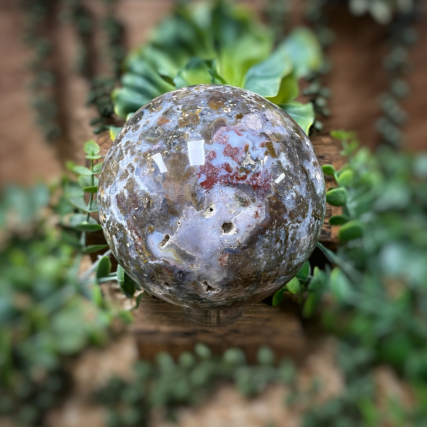 Ocean Jasper - Sphere