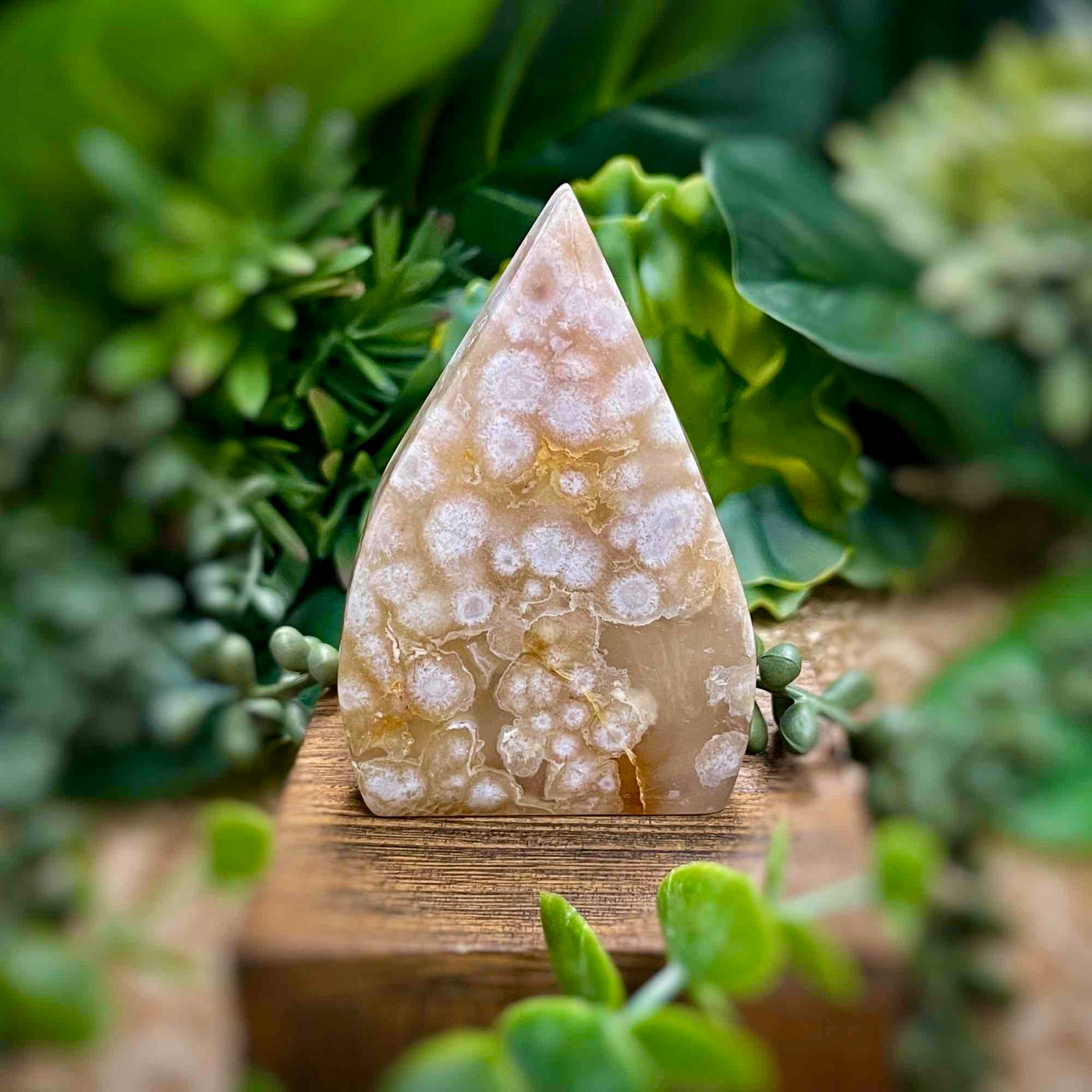 Flower Agate - 3.2" Freeform