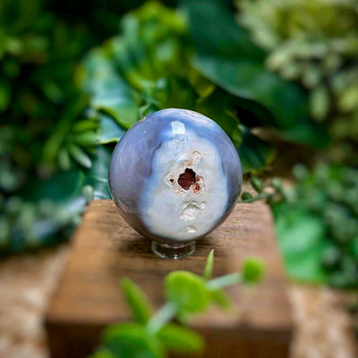 Orca Agate - Sphere