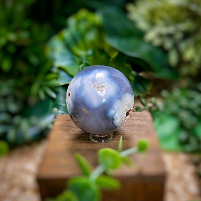 Orca Agate - Sphere