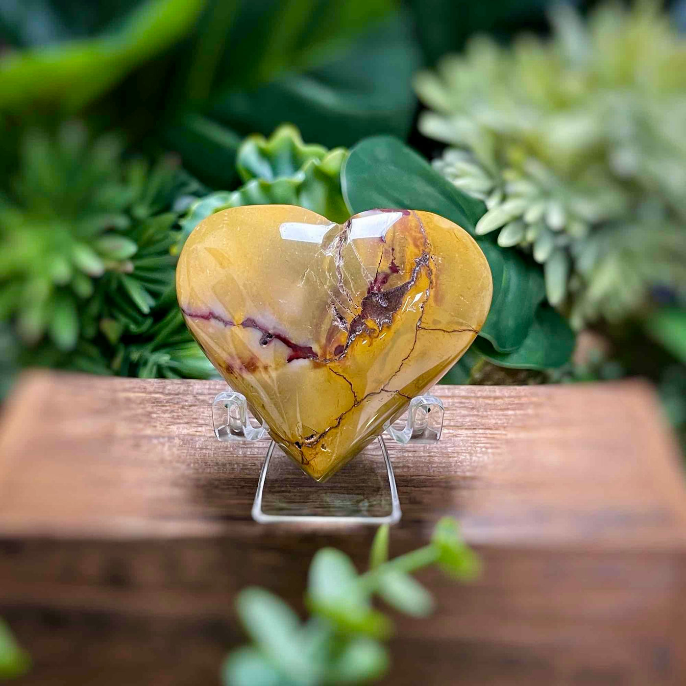Mookaite - Large Heart