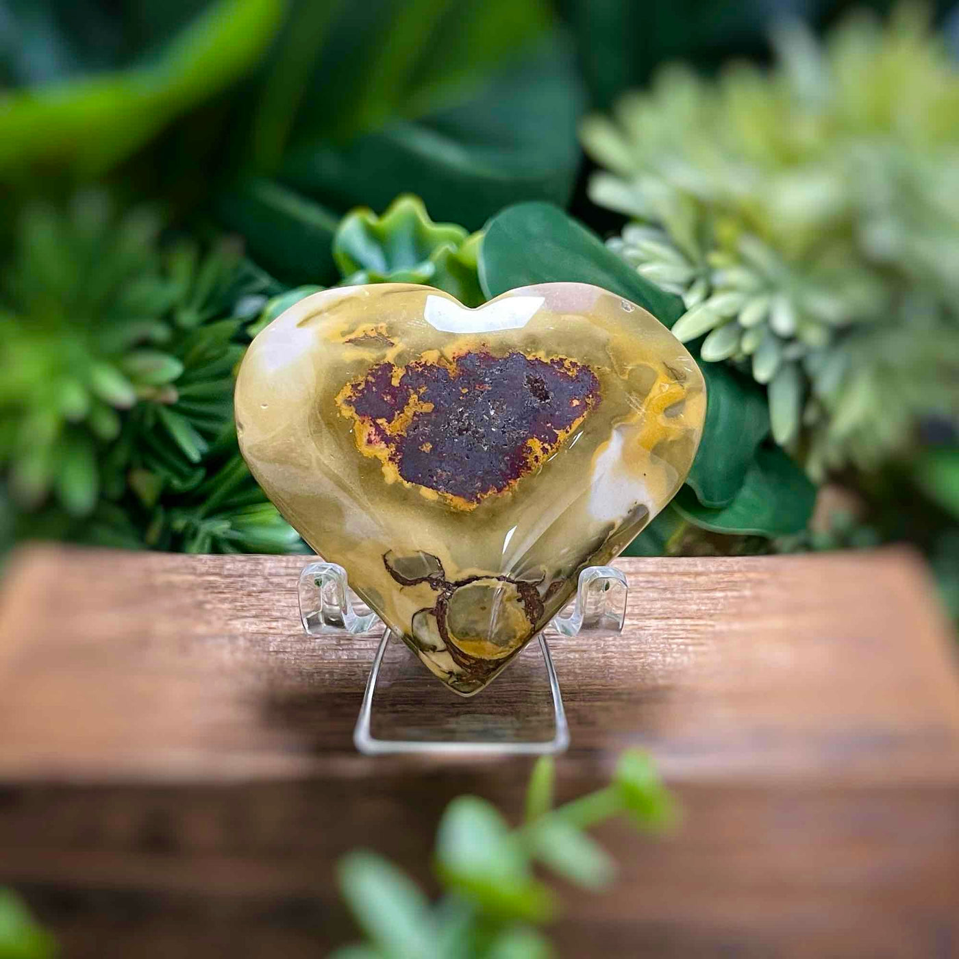 Mookaite - Large Heart