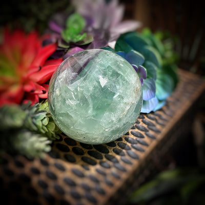 Rainbow Fluorite - 2.5" - 2.8" - Sphere