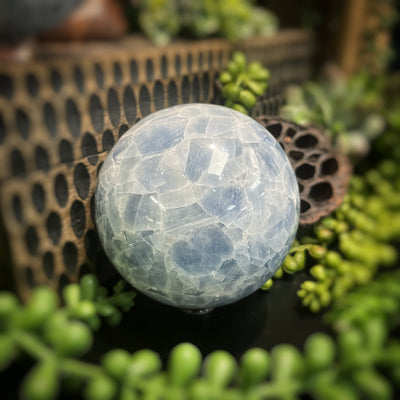Blue Calcite - Multi Sizes - Sphere
