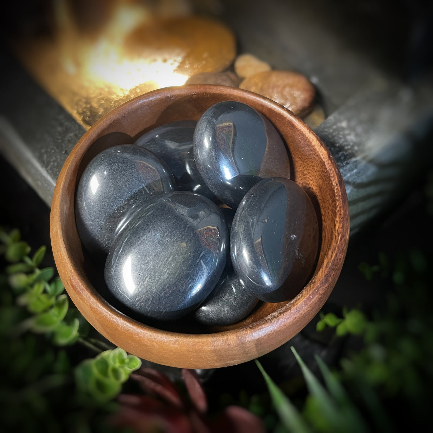 Hematite - Palm Stone